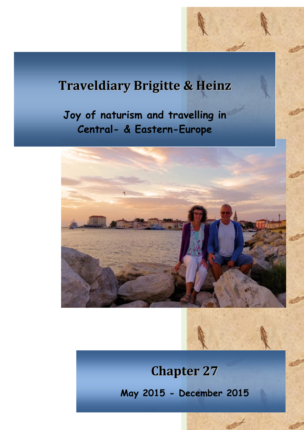 Chapter 27 Traveldiary Brigitte & Heinz