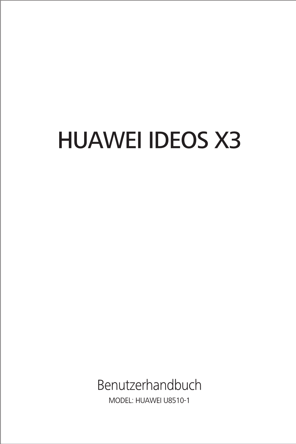 Huawei Ideos X3