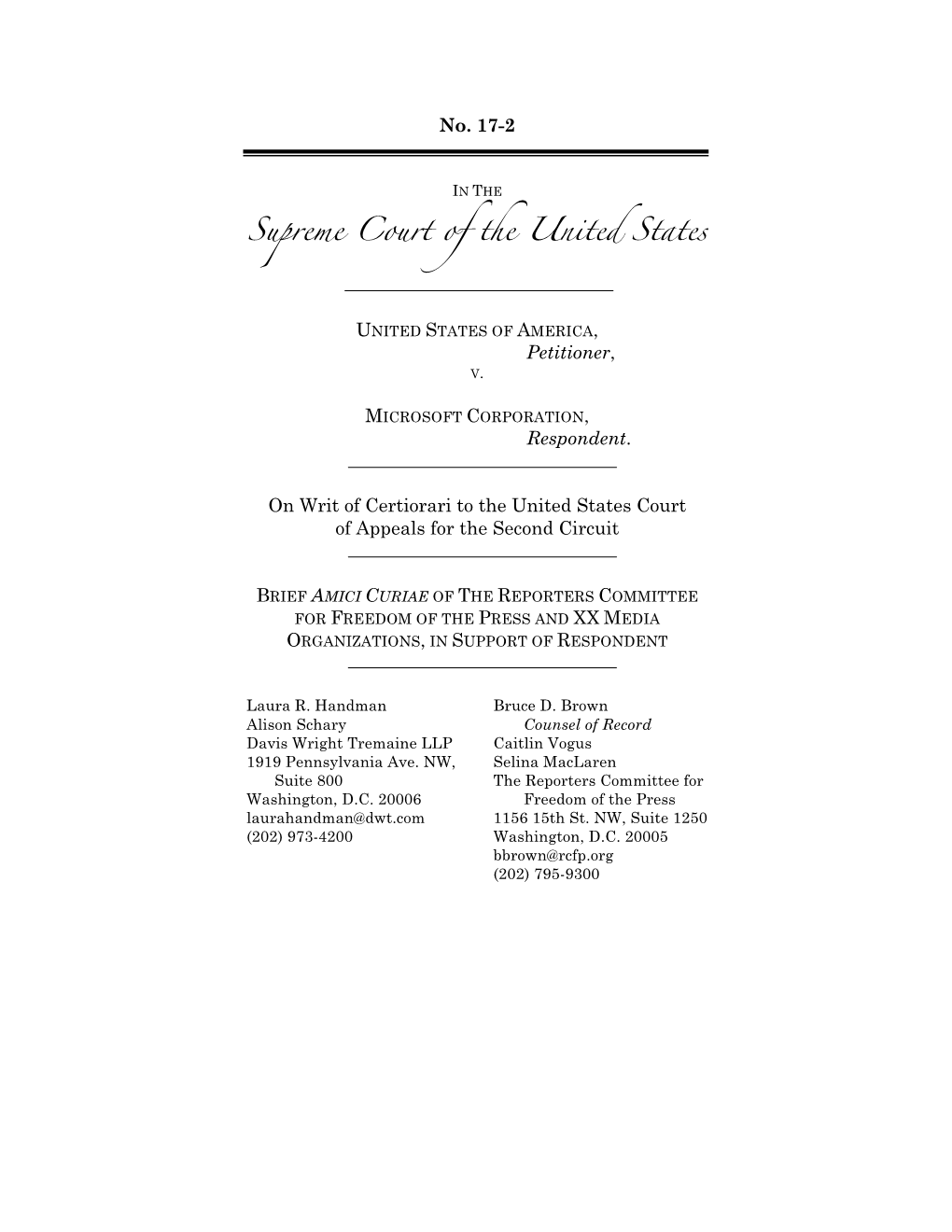 Microsoft Amicus Draft RCFP-DWT Final For