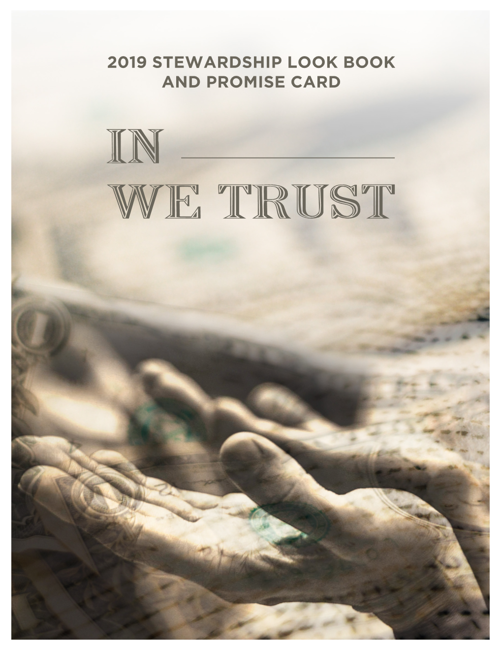 2019 Stewardship Look Book and Promise Card