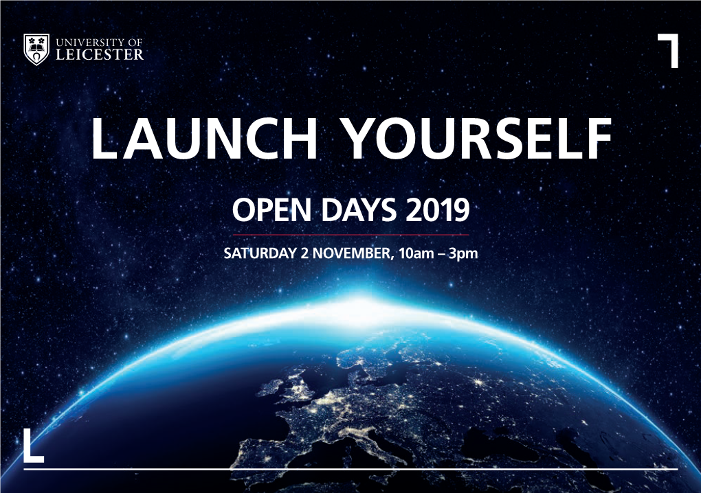 Launch Yourself Open Days 2019