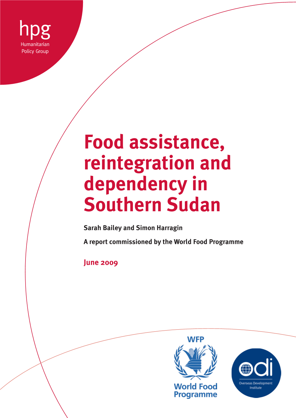 Food Assistance, Reintegration and Dependency in Southern Sudan