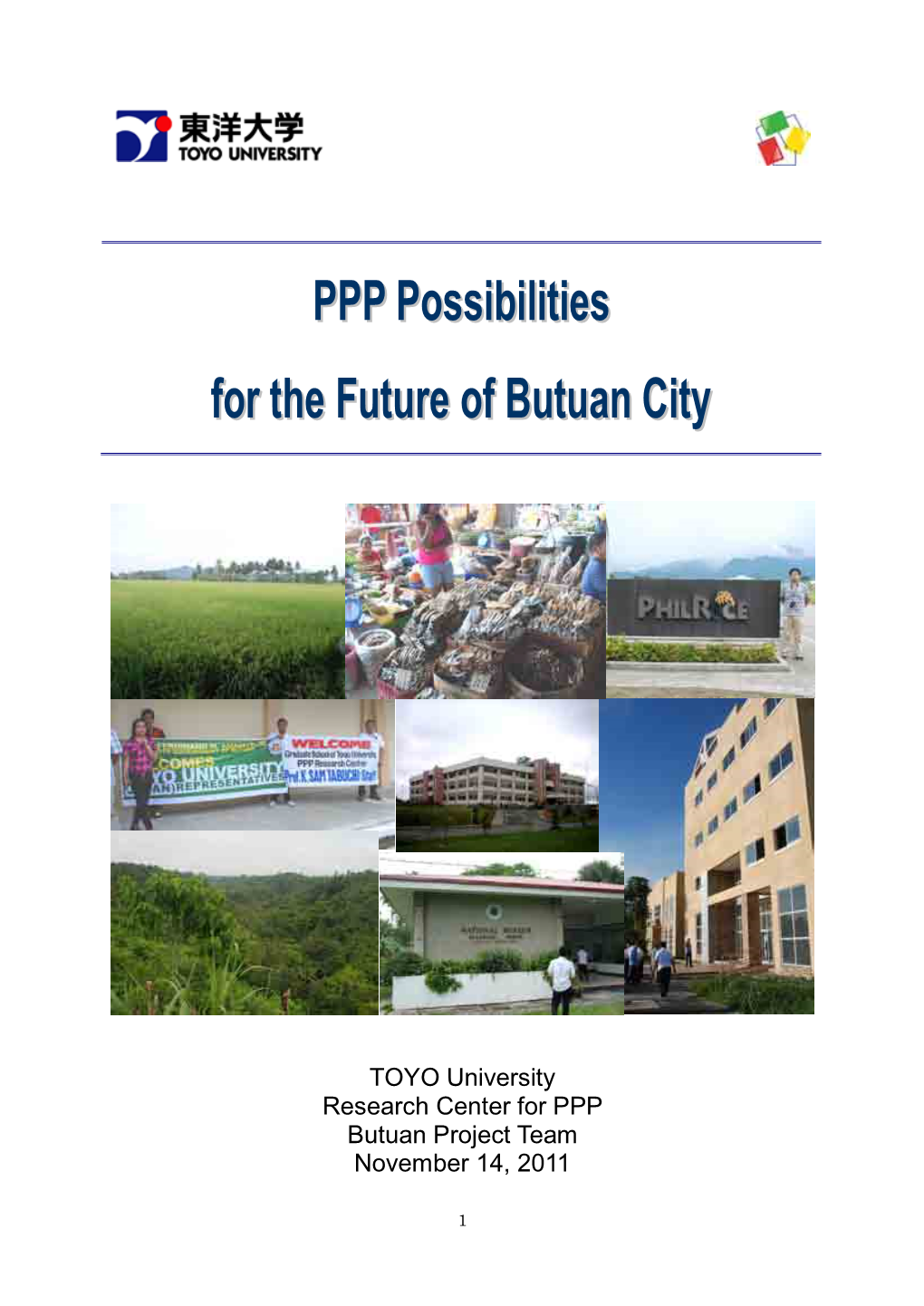 PPP Possibilities for the Future of Butuan City
