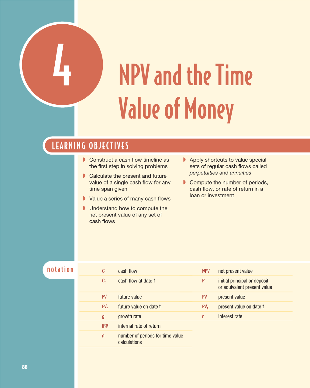 NPV and the Time Value of Money 91