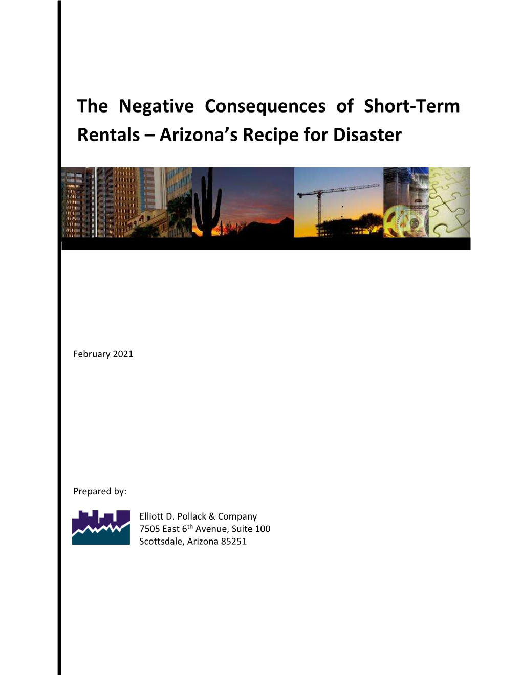 The Negative Consequences of Short-Term Rentals – Arizona's
