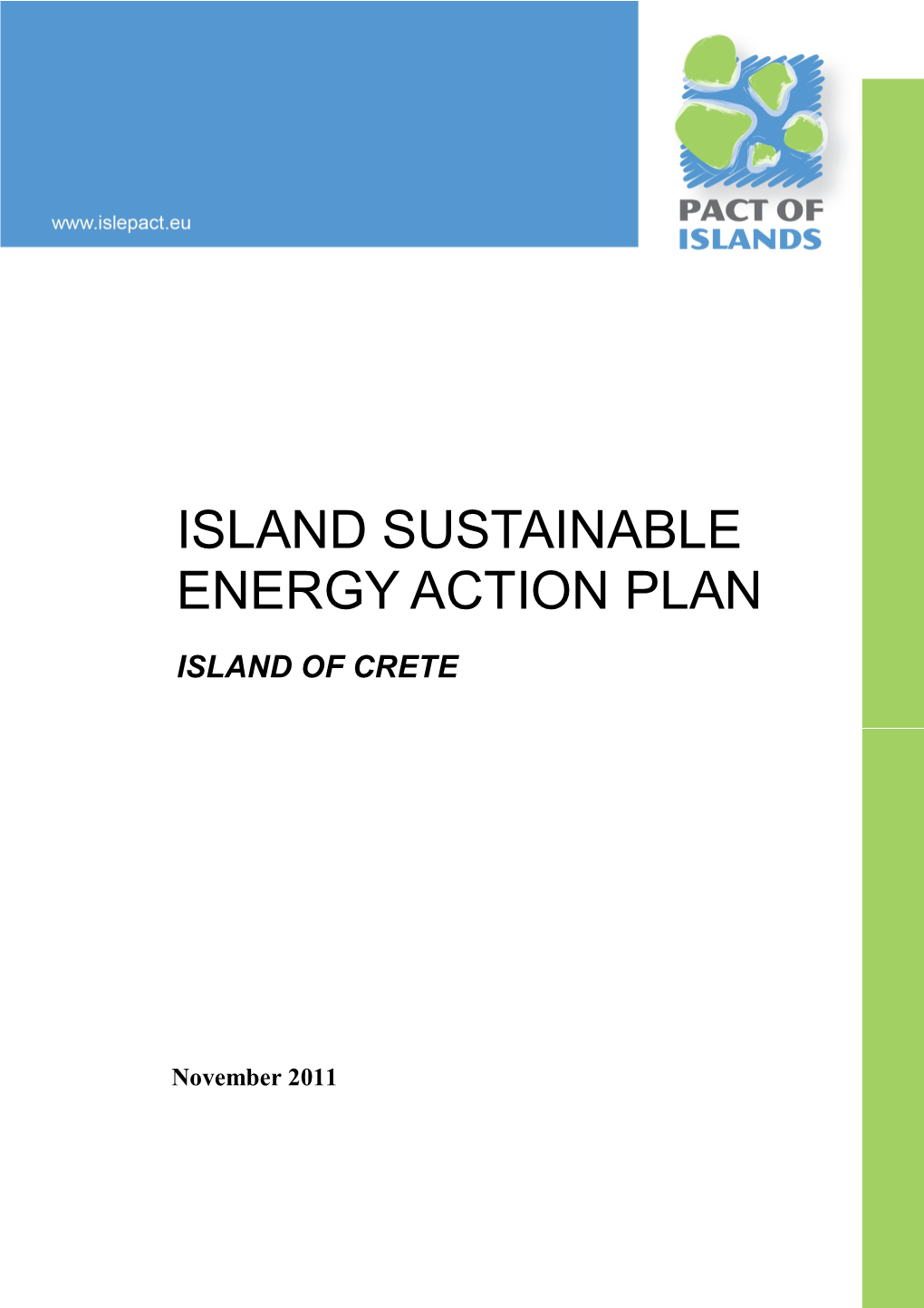 Island Sustainable Energy Action Plan