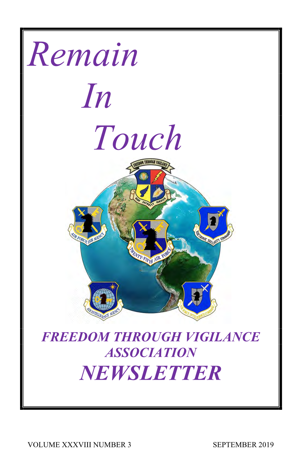 Remain in Touch June 2019