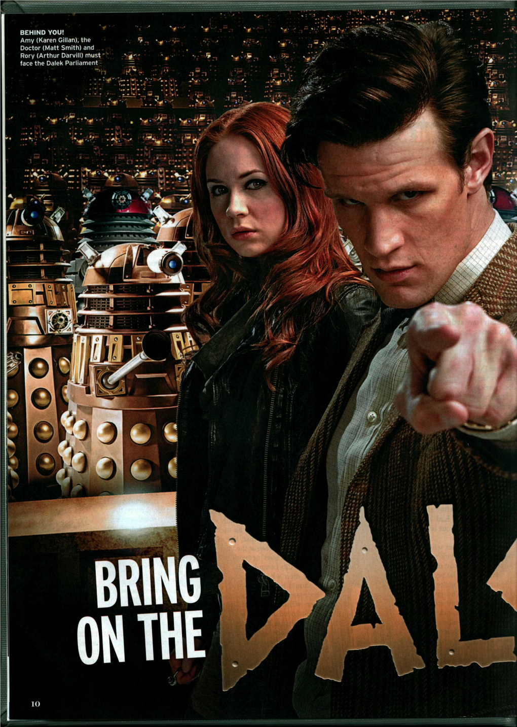 BEHIND YOU! Amy (Karen Gillan), The