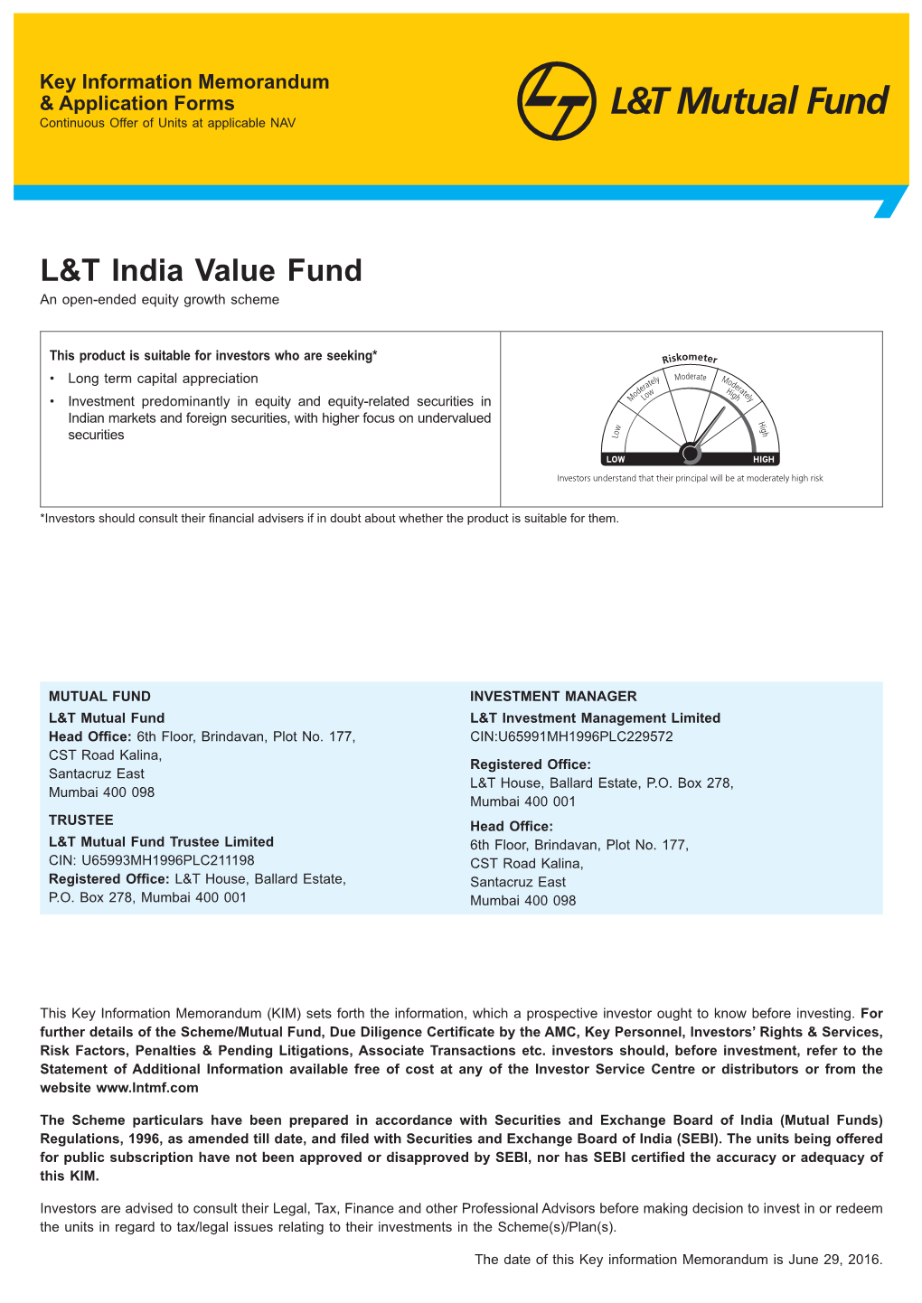 L&T India Value Fund