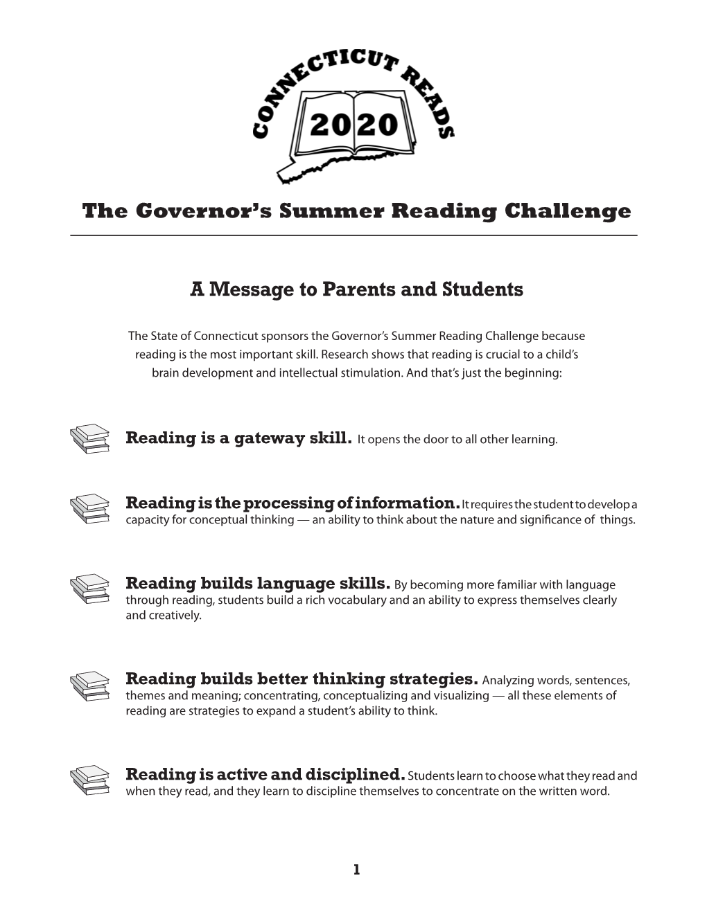 The Governor's Summer Reading Challenge