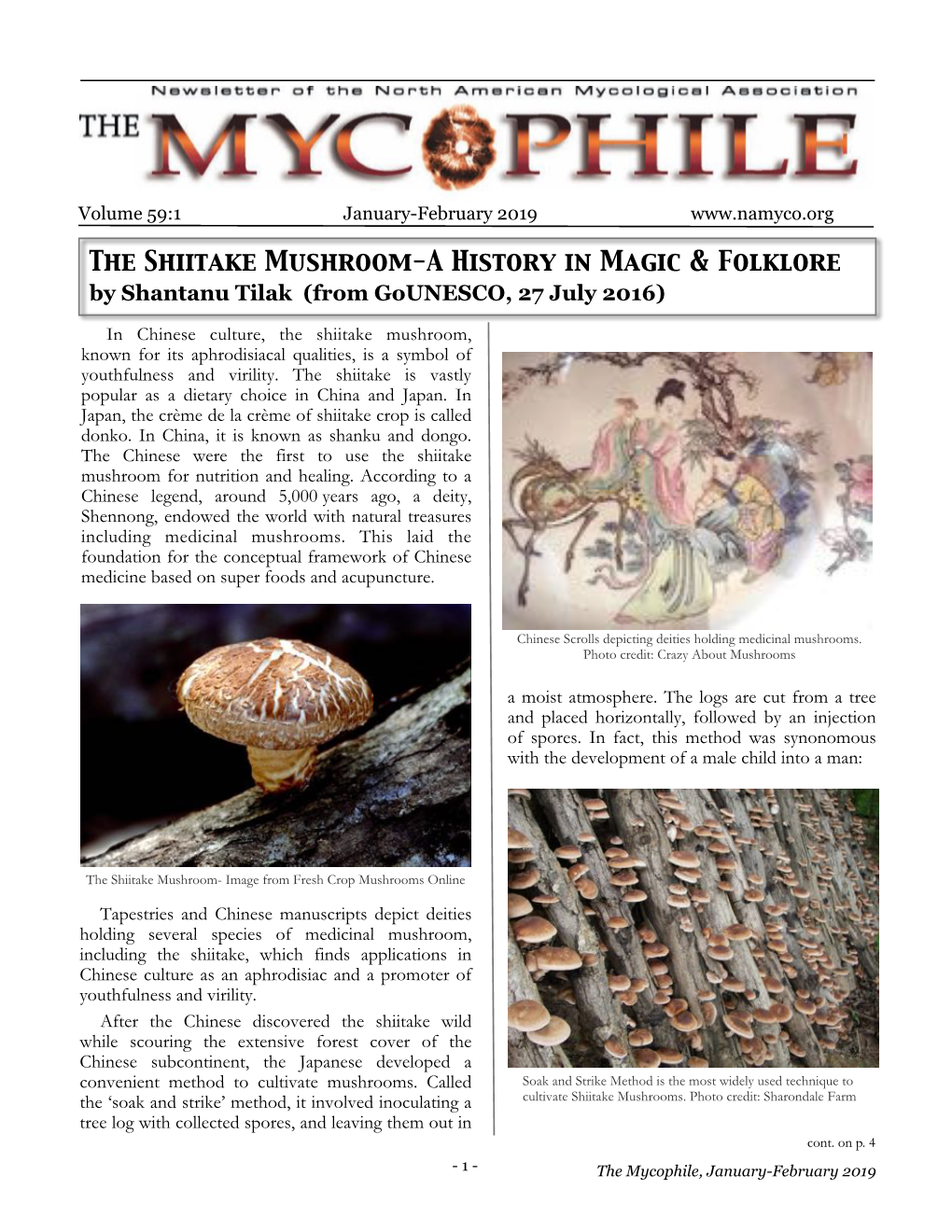 Mycophile 2019#1.Spub