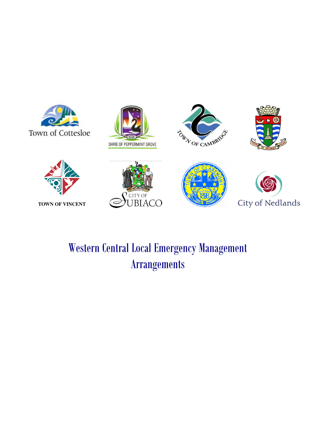 Western Central Local Emergency Management Arrangements