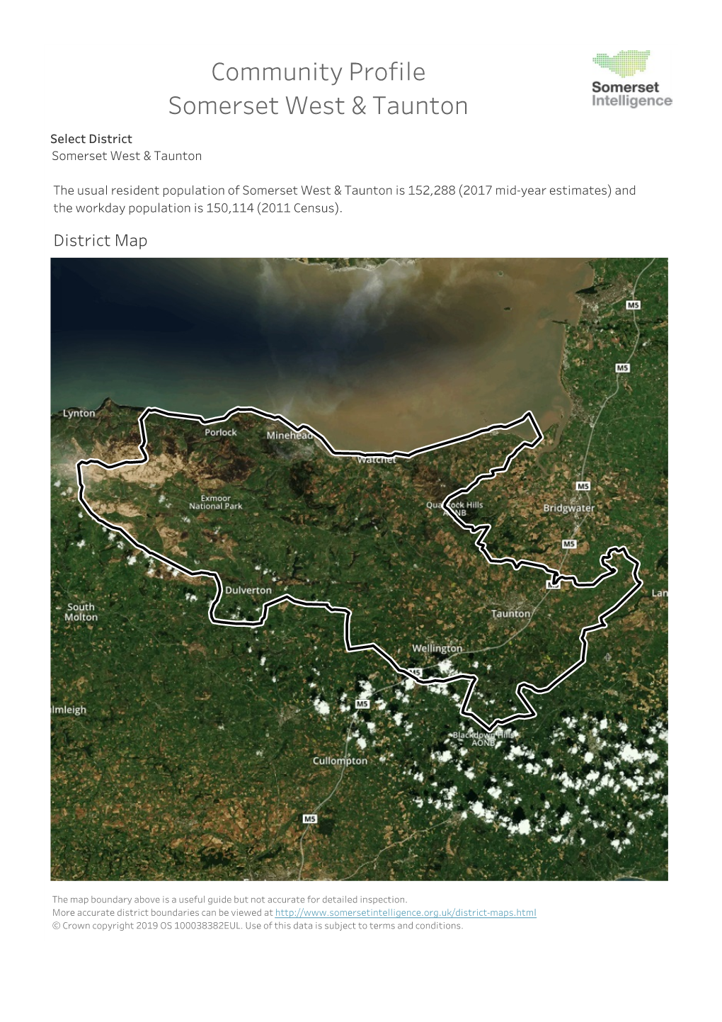 Somerset West and Taunton District Community Profile