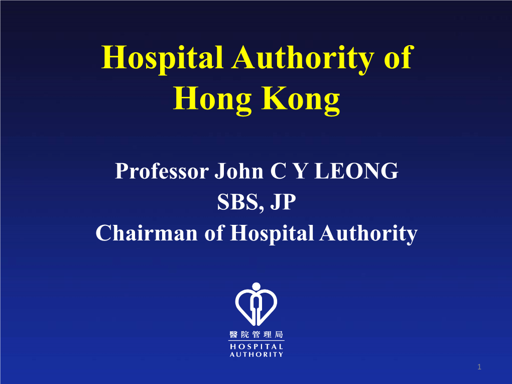 Hospital Authority of Hong Kong
