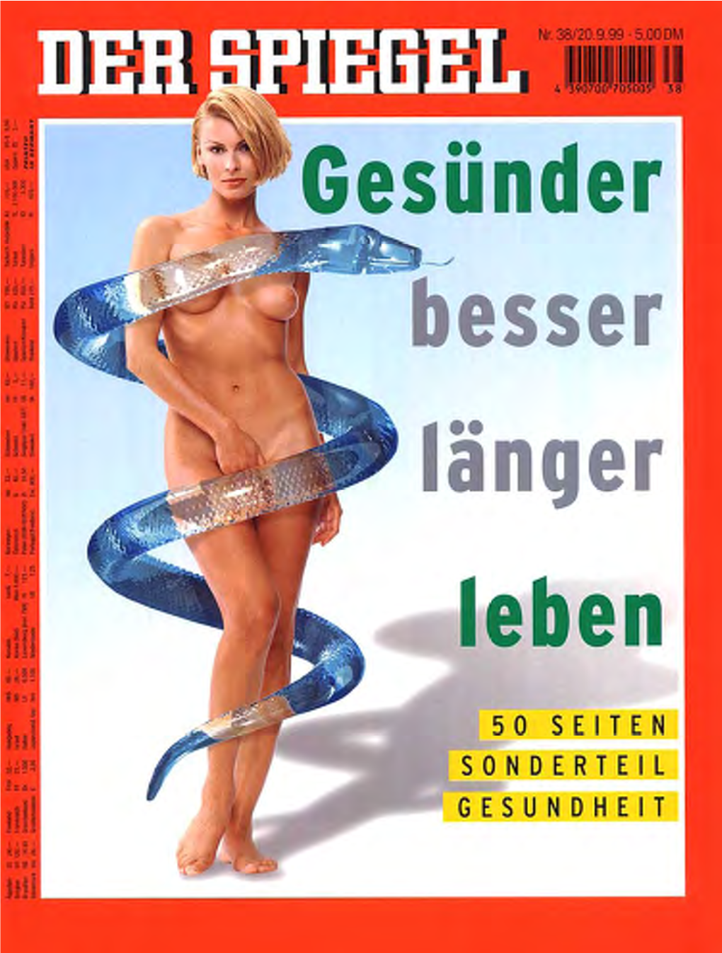 DER SPIEGEL Jahrgang 1999 Heft 38