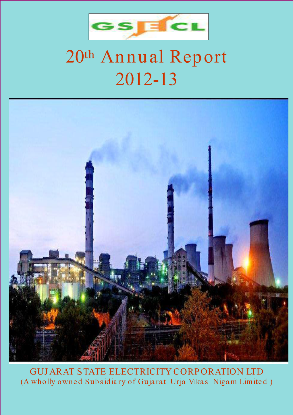 20Th Annual Report 2012-13