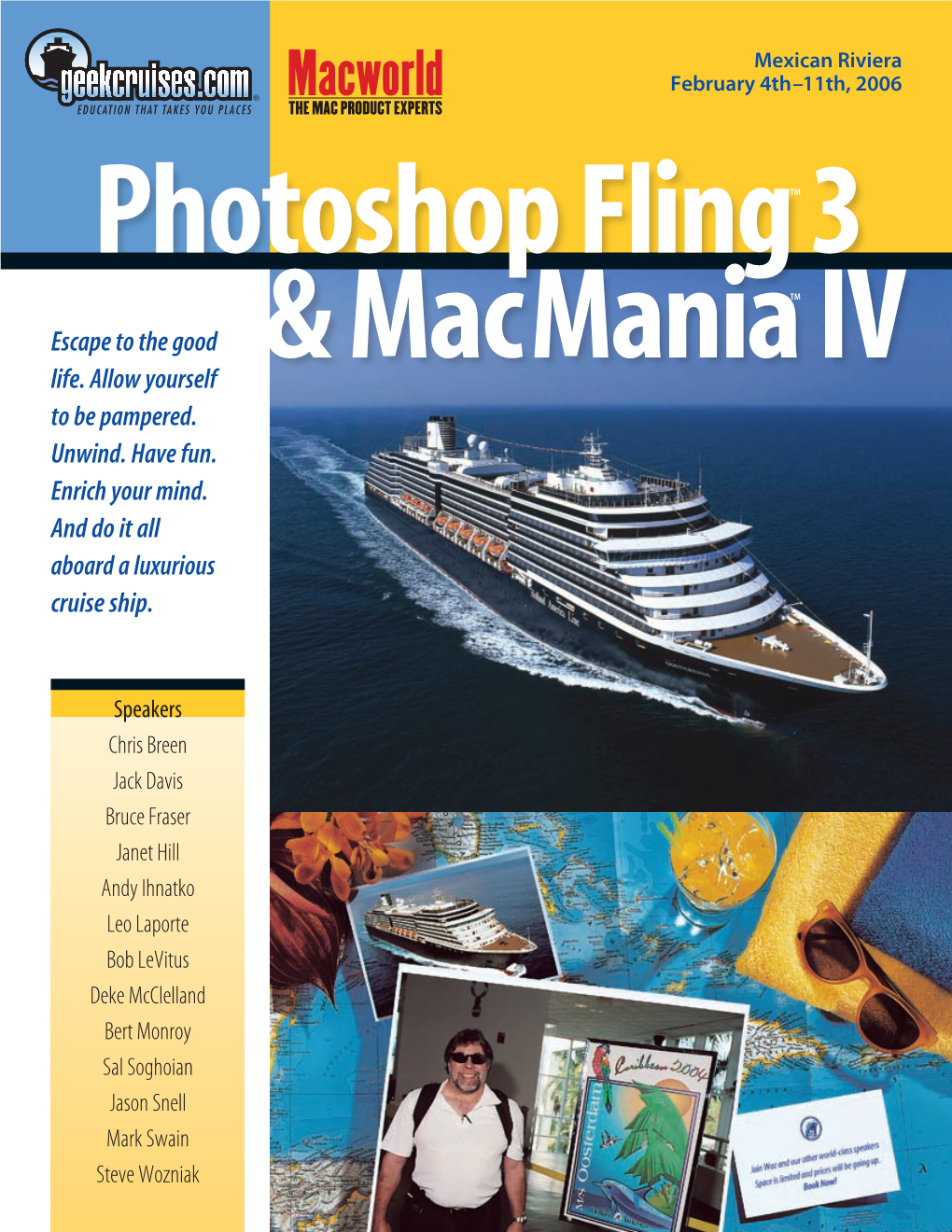 Brochure for Macmania 4 / Photoshop Fling 3
