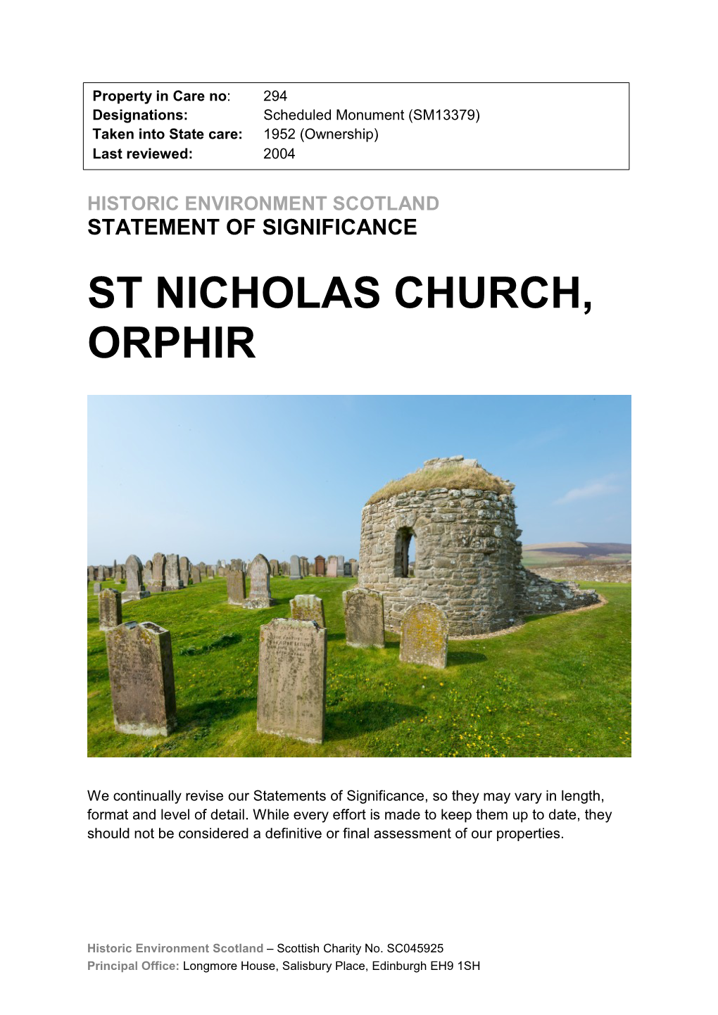 St Nicholas Church, Orphir
