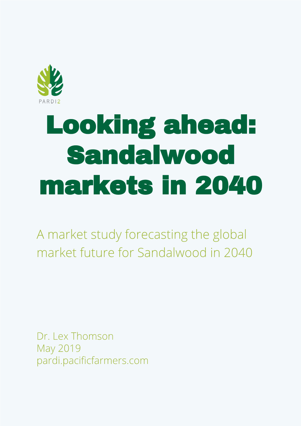 Sandalwood Markets in 2040