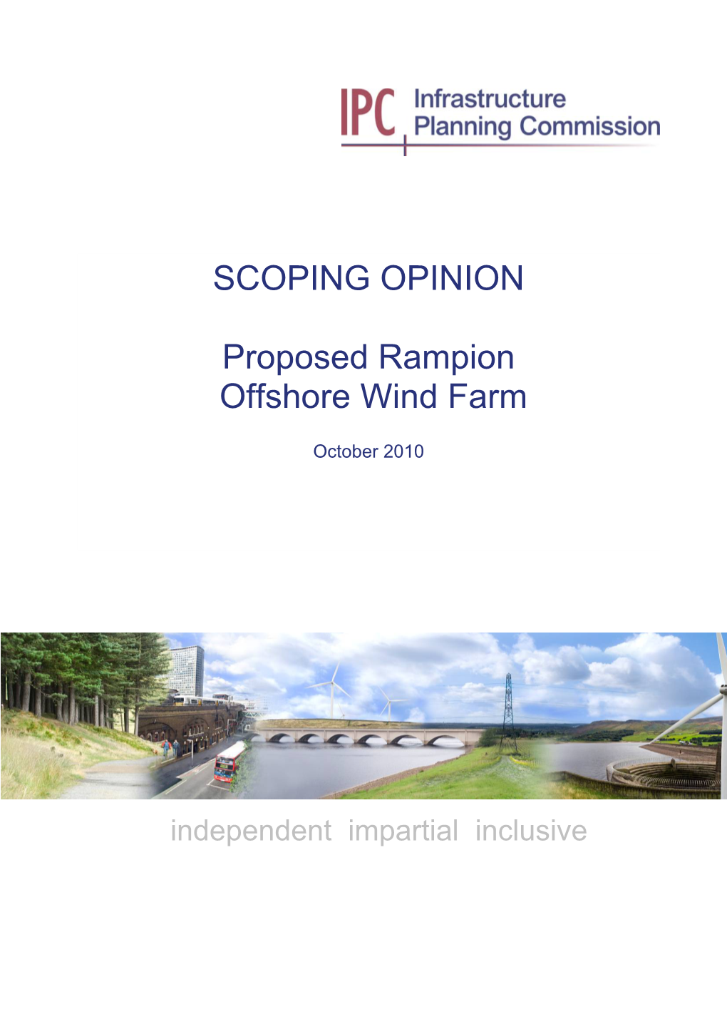 SCOPING OPINION Proposed Rampion Offshore Wind Farm