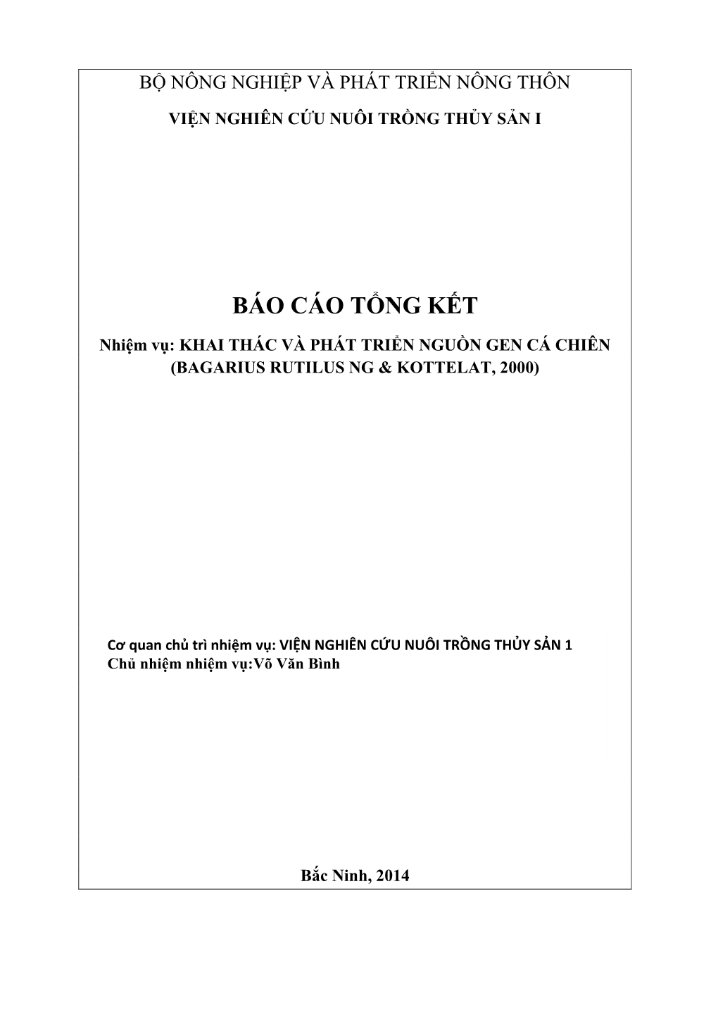 Báo Cáo Tổng Kết