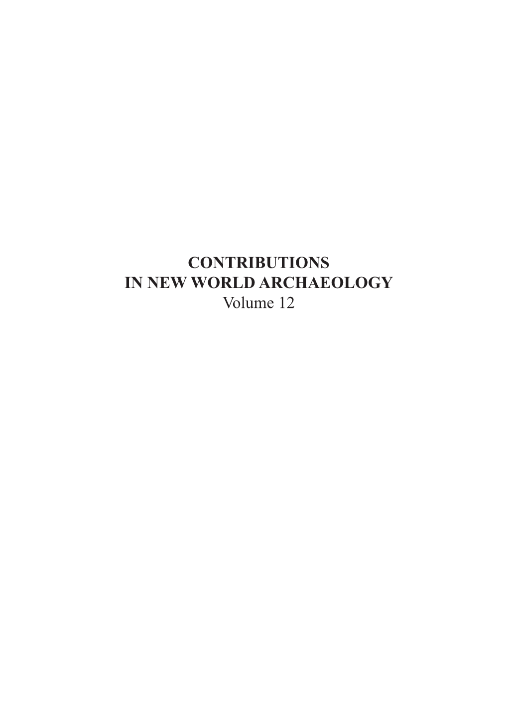 A Political Geography of an Ancient Maya Kingdom in West-Central Belize Christophe Helmke, Claire E