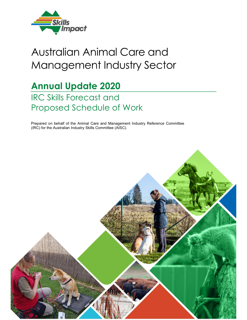 Australian Animal Care and Management Industry Sector