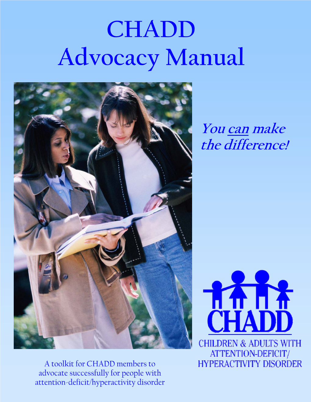CHADD Advocacy Manual