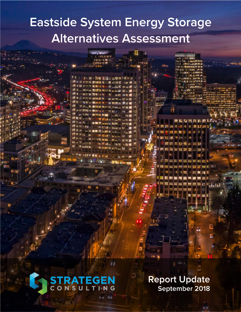 Eastside System Energy Storage Alternatives Assessment