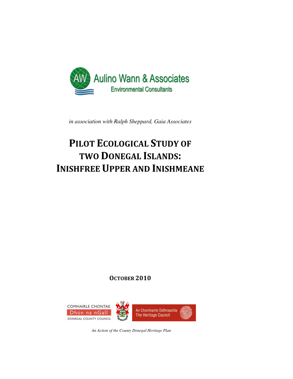 Ecological Study of Inishfree Upper & Inishmeane