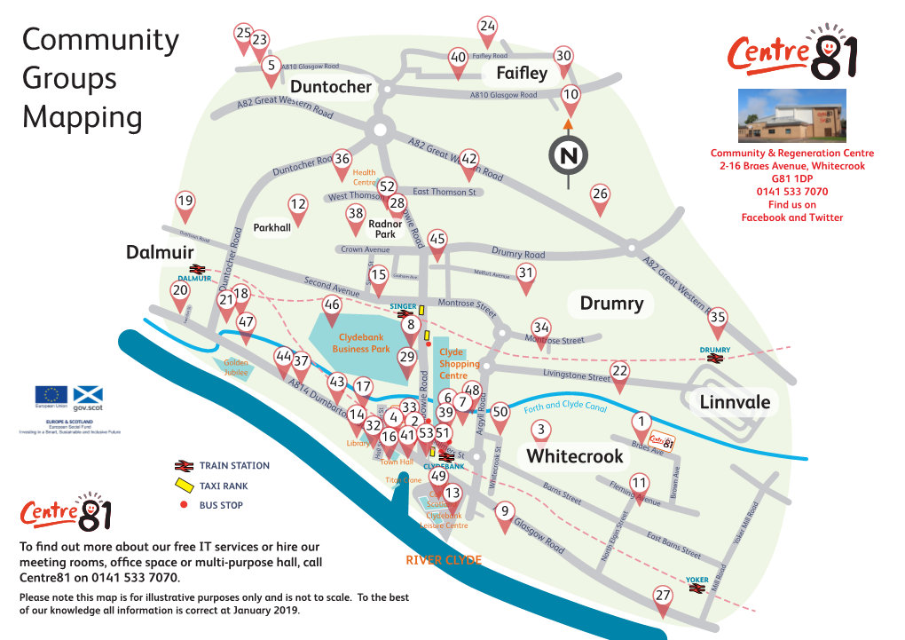 Community Groups Mapping by Clydebank Housing Association 1