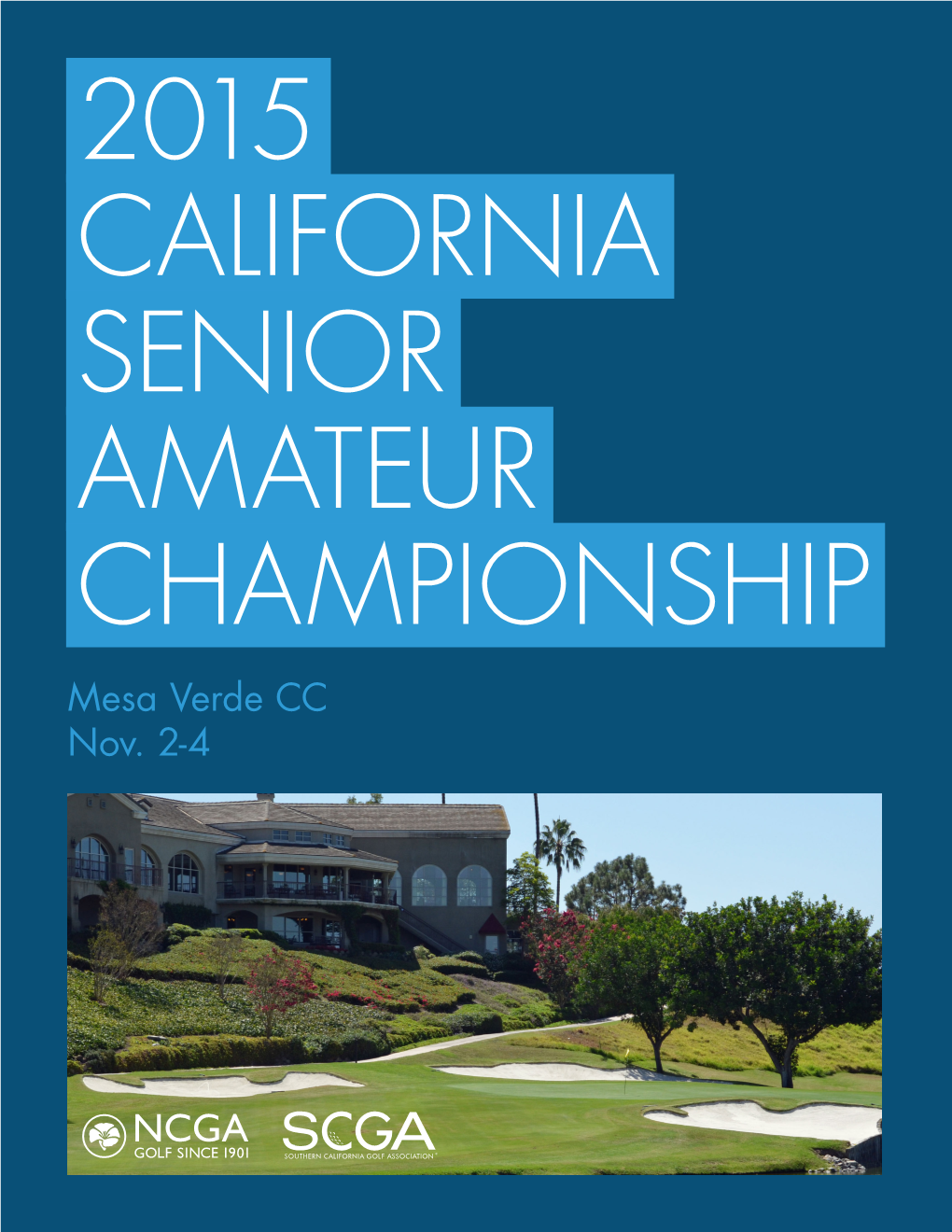 96Th Annual California Golf Association Amateur