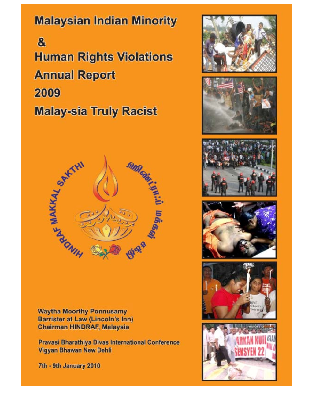 Malaysian Indian Minority & Human Rights Violations Annual Report