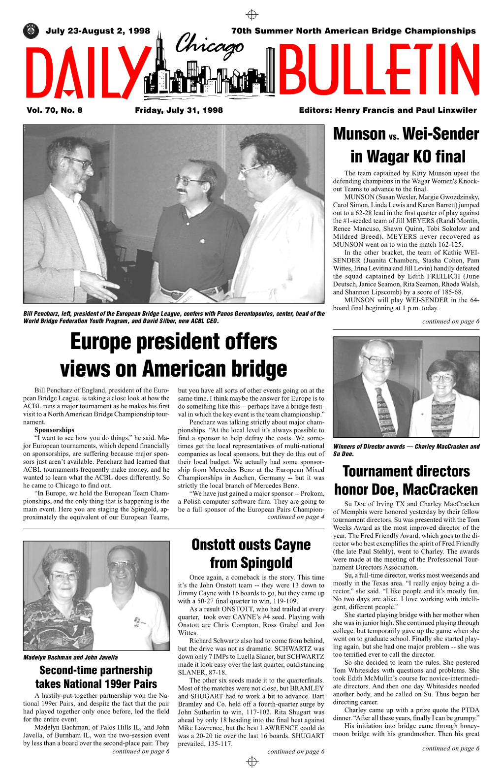 Chicago Daily Bulletin 8