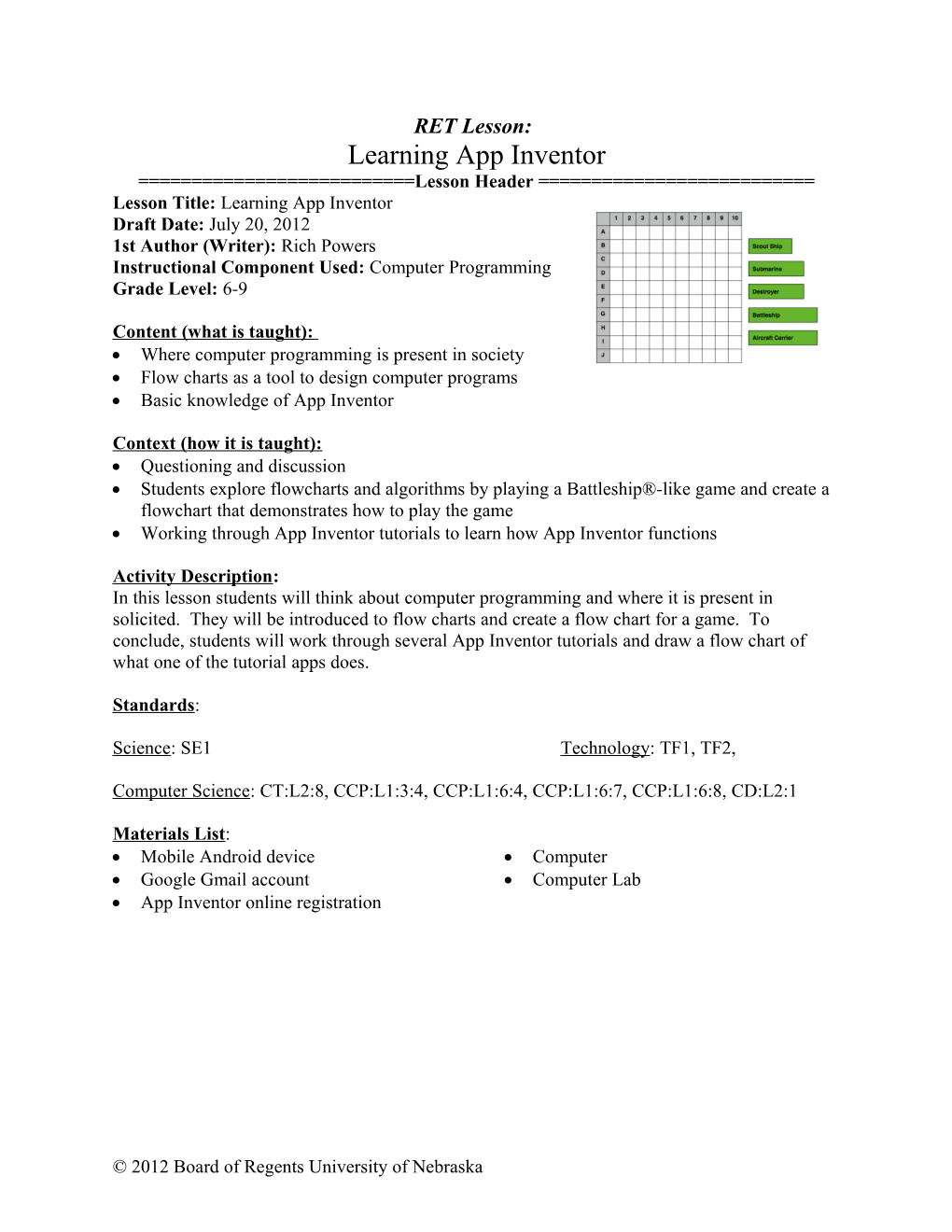 Learning App Inventor