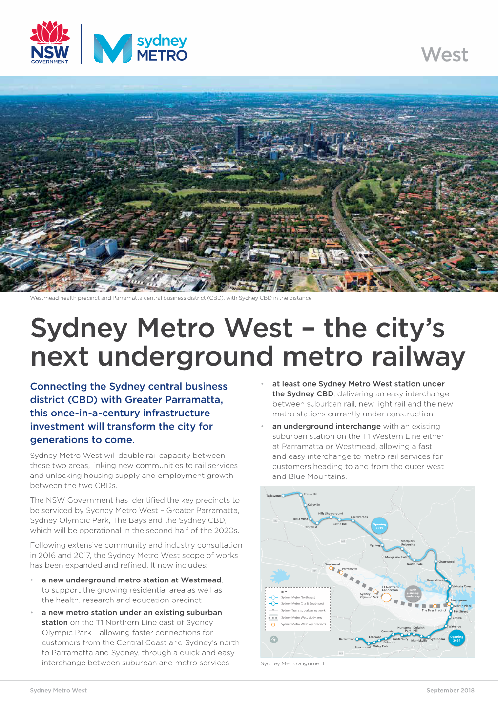 The City's Next Underground Metro Railway Sydney