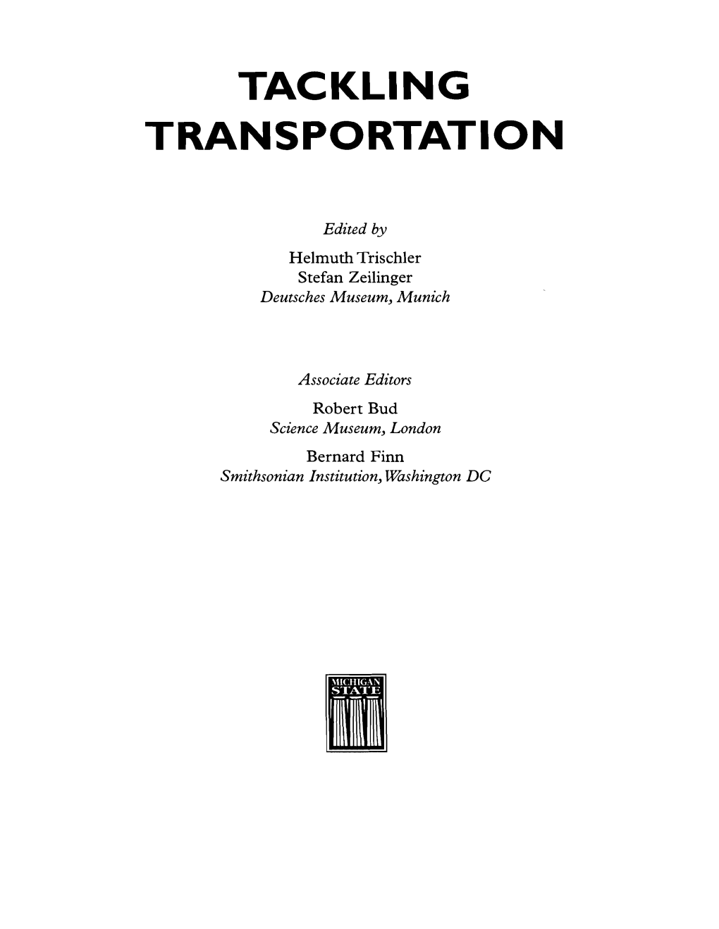 Tackling Transportation