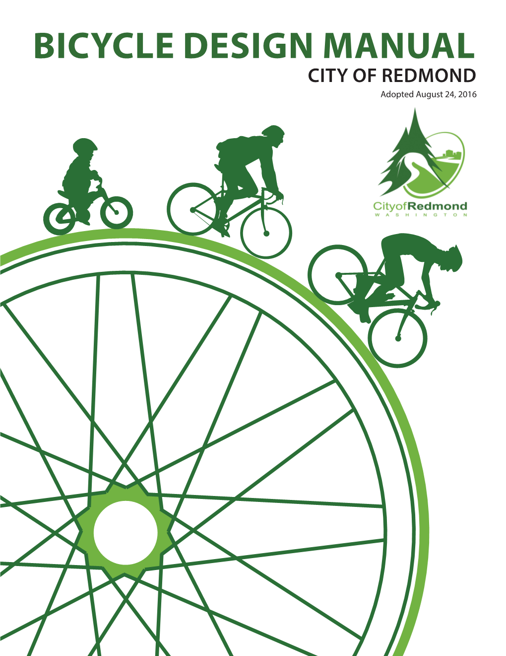 Bicycle Facilities Design Manual, Guidelines for the City of Redmond