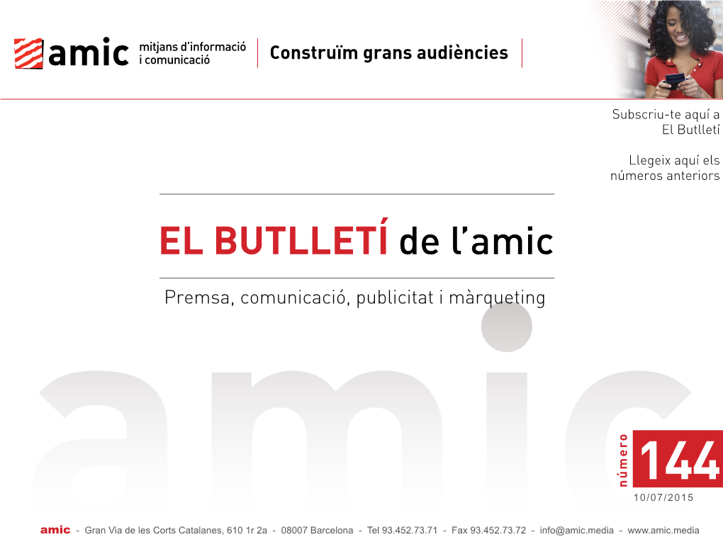 El Butlletí De L'amic