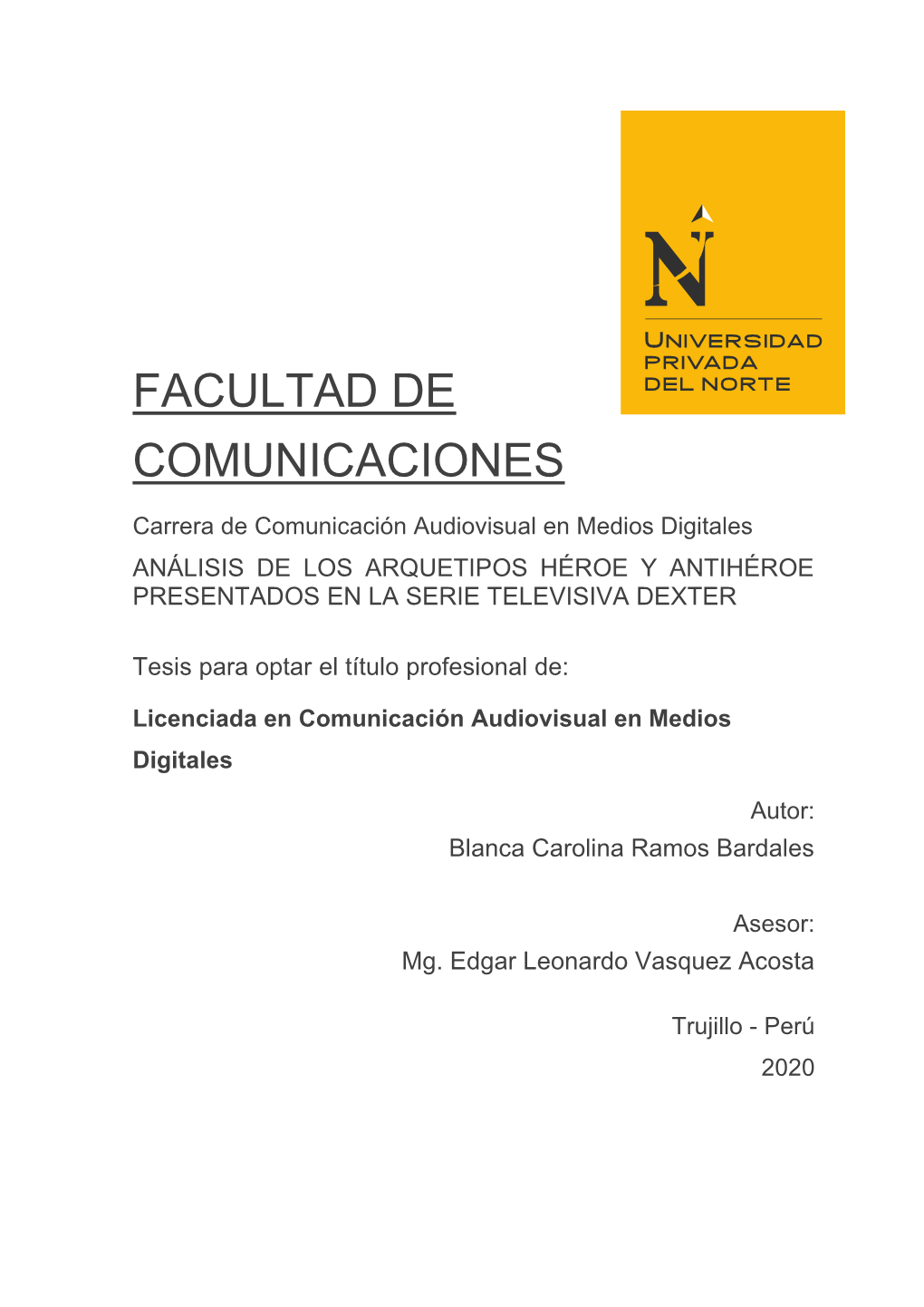 Facultad De Comunicaciones