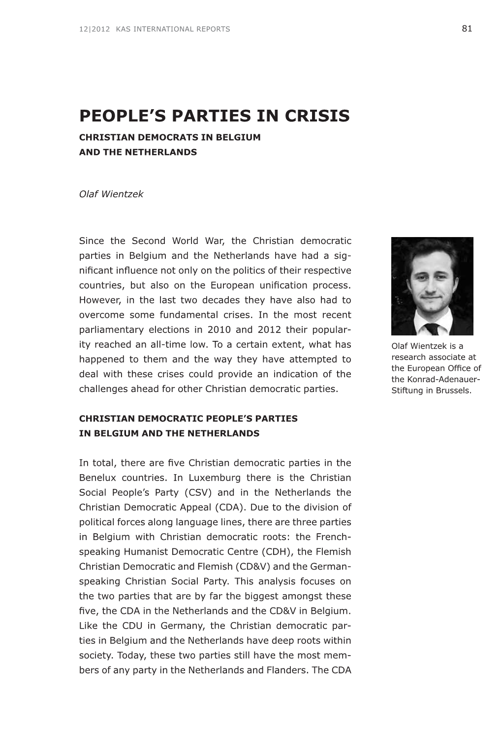 KAS International Reports 12/2012