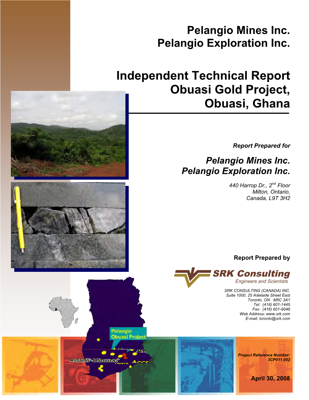 Independent Technical Report Obuasi Gold Project, Obuasi, Ghana