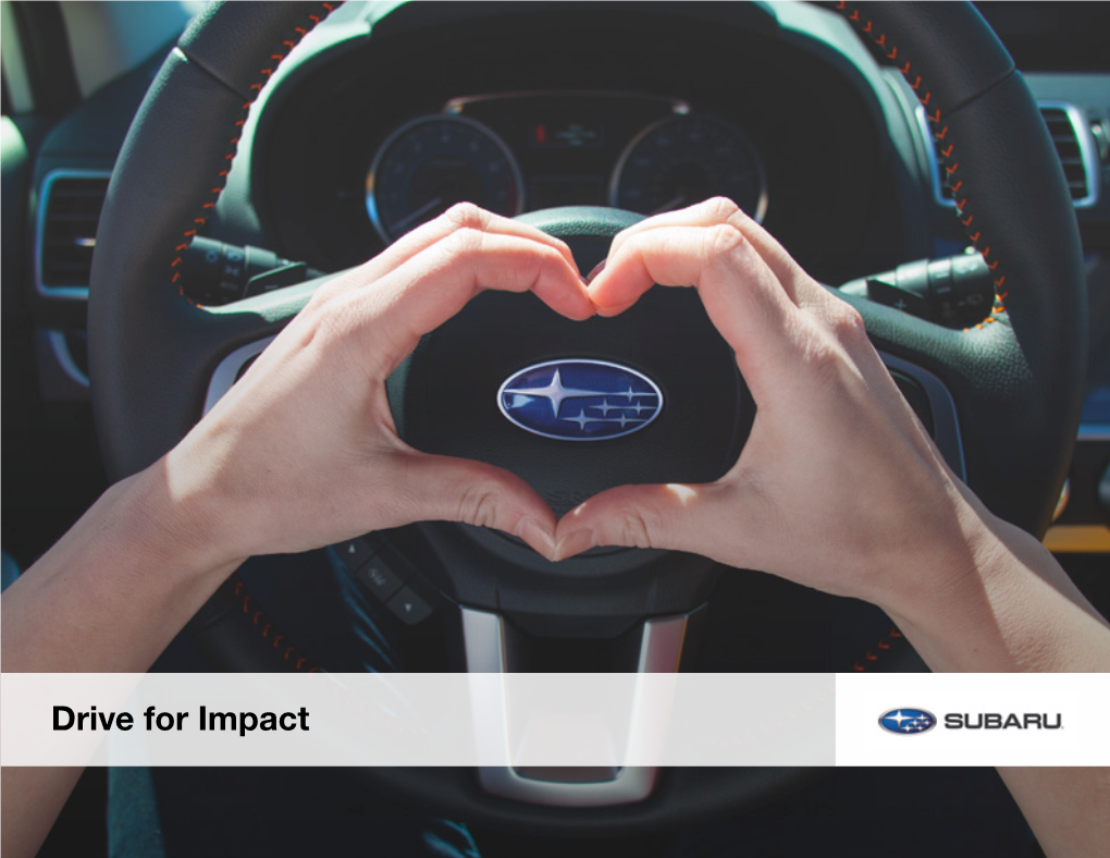 Corporate Impact Report Introduction | Message from Our CEO 3 More Than a Car Company