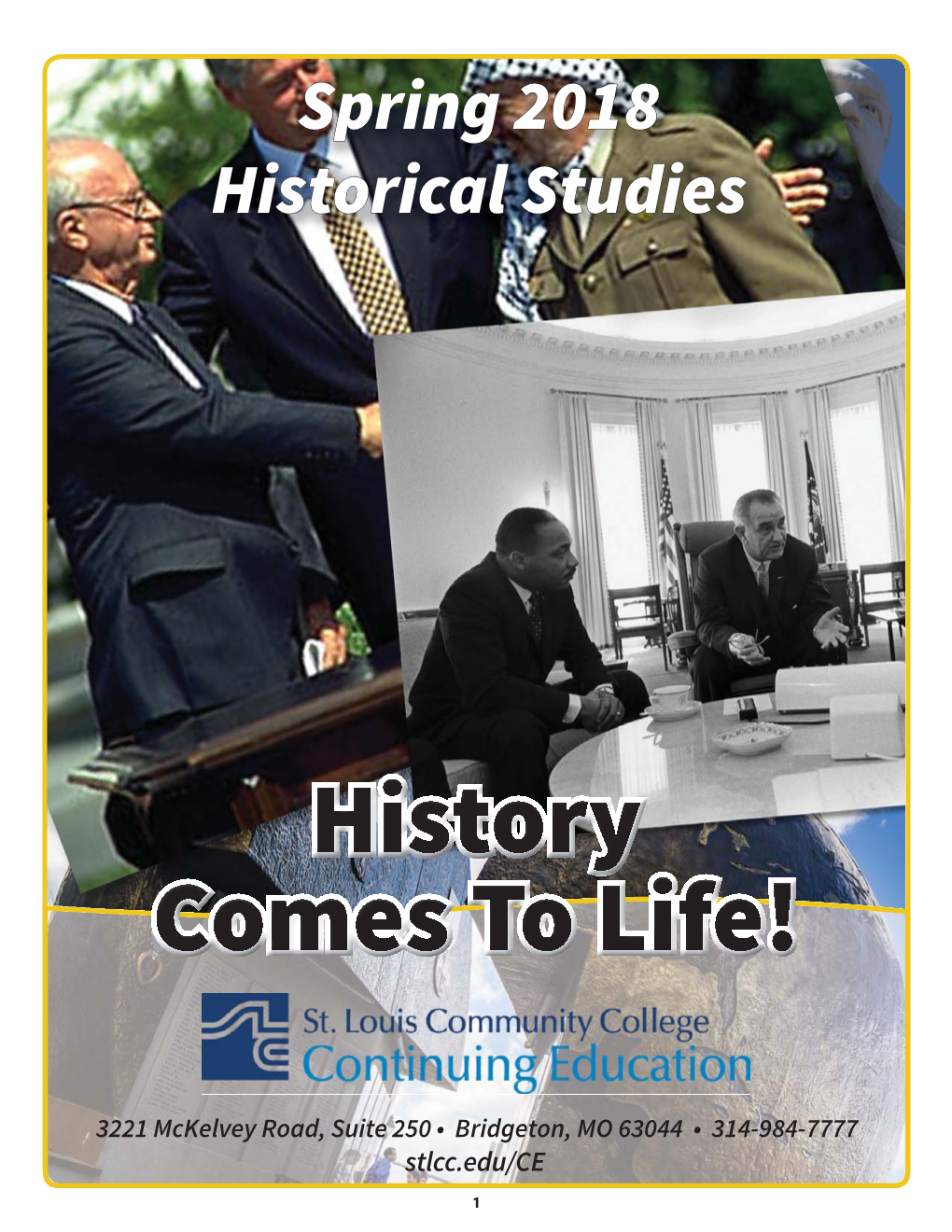 STLCC Continuing Education Historical Studies Brochure
