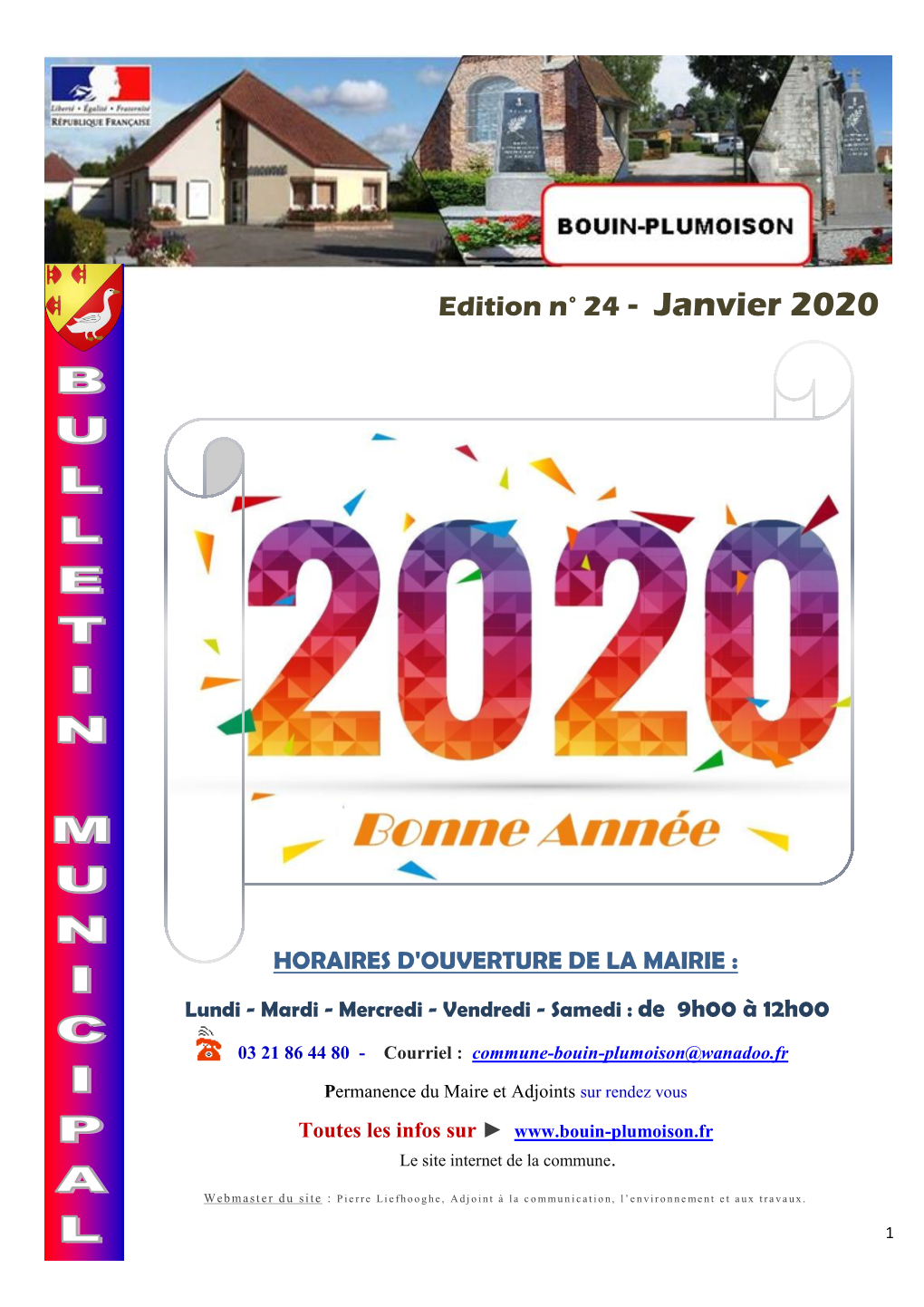Edition N° 24 - Janvier 2020