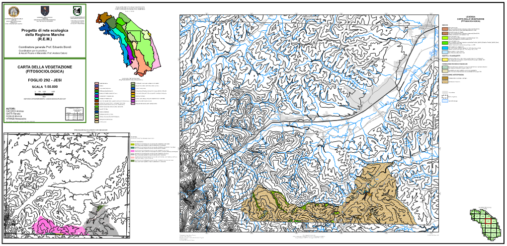 Carta Della Vegetazione (Fitosociologica) Foglio