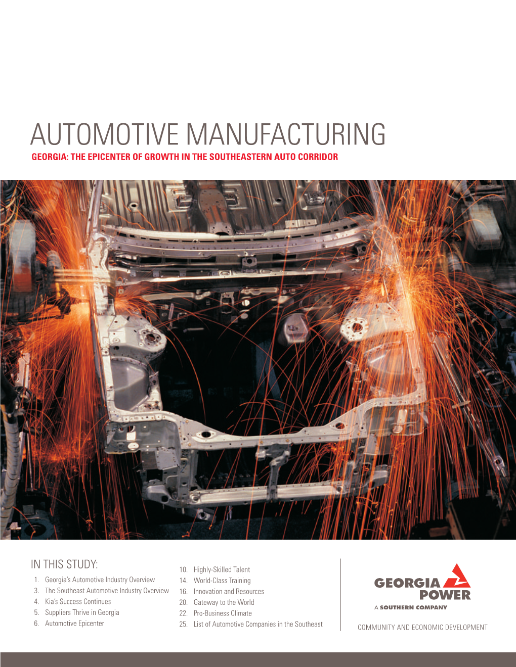 Automotive Manufacturing Georgia: the Epicenter of Growth in the Southeastern Auto Corridor