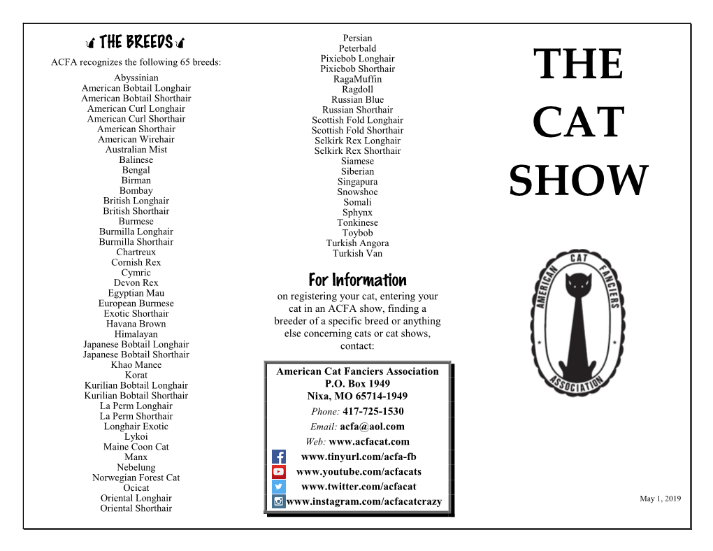 The Cat Show