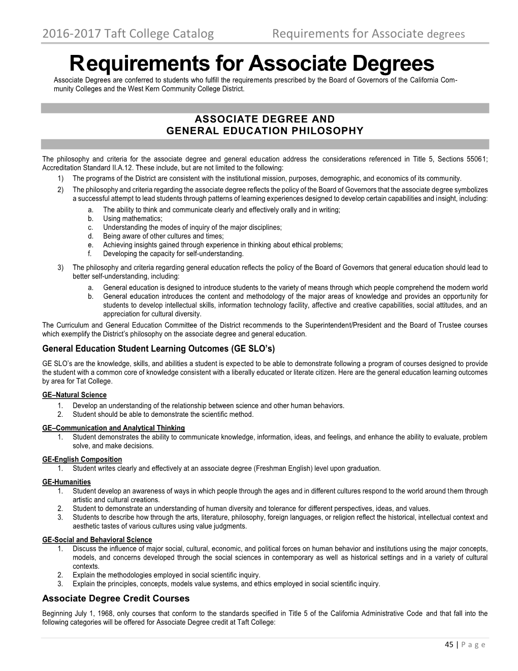 Requirements for Associate Degrees 2.Pdf