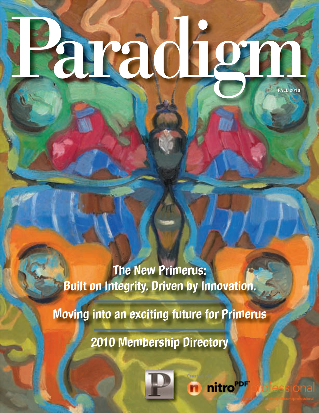 Paradigm Magazine, Fall 2010